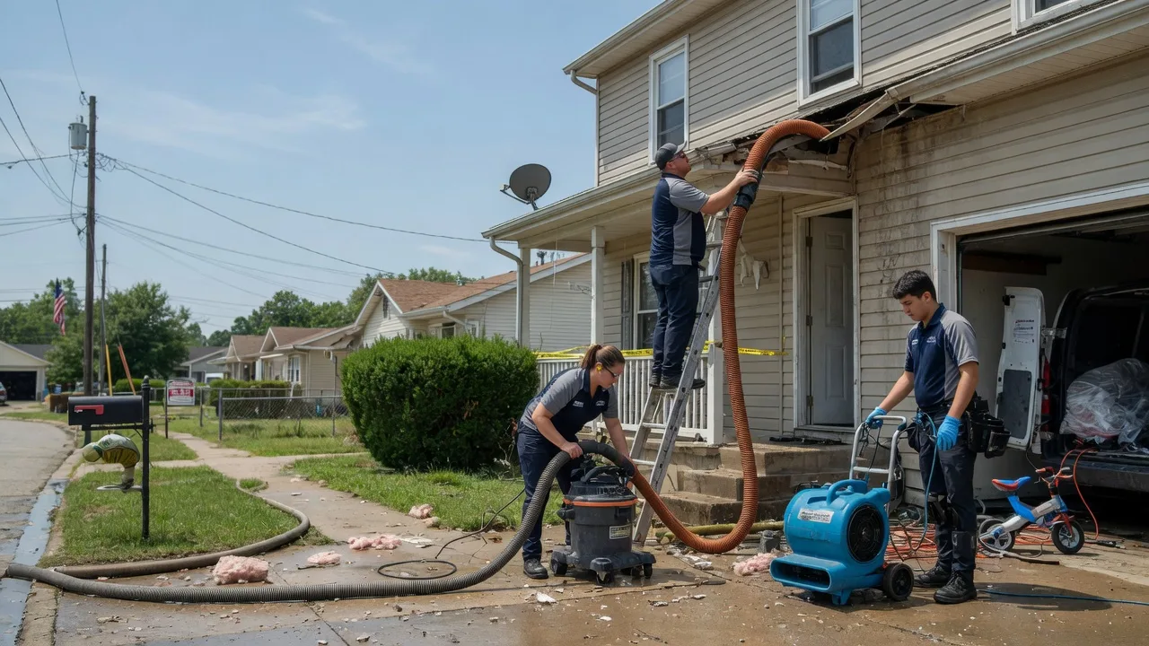 Water Damage Restoration in Thomson, IL near me
